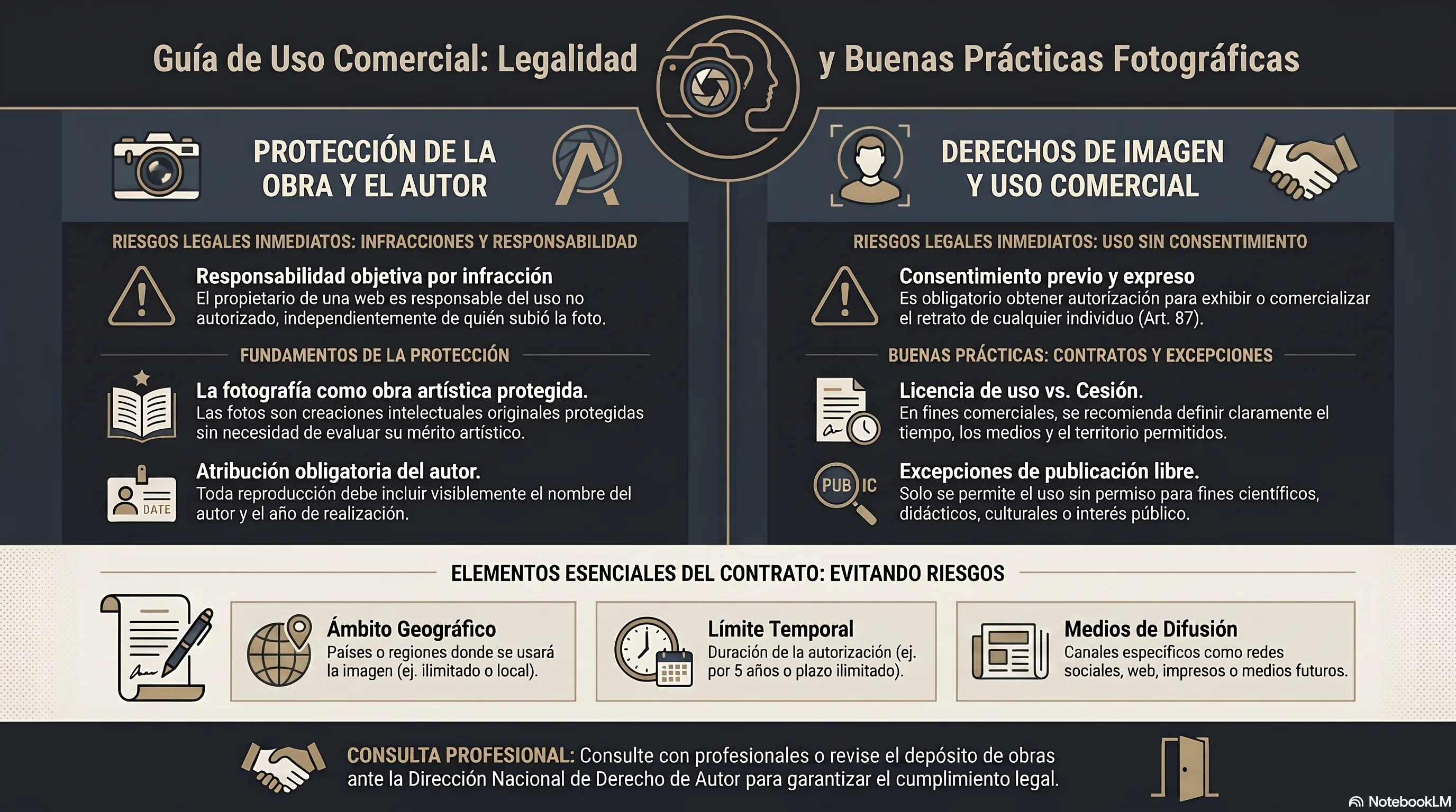 Commercial Photographic Use Guide — Sitio Estudio